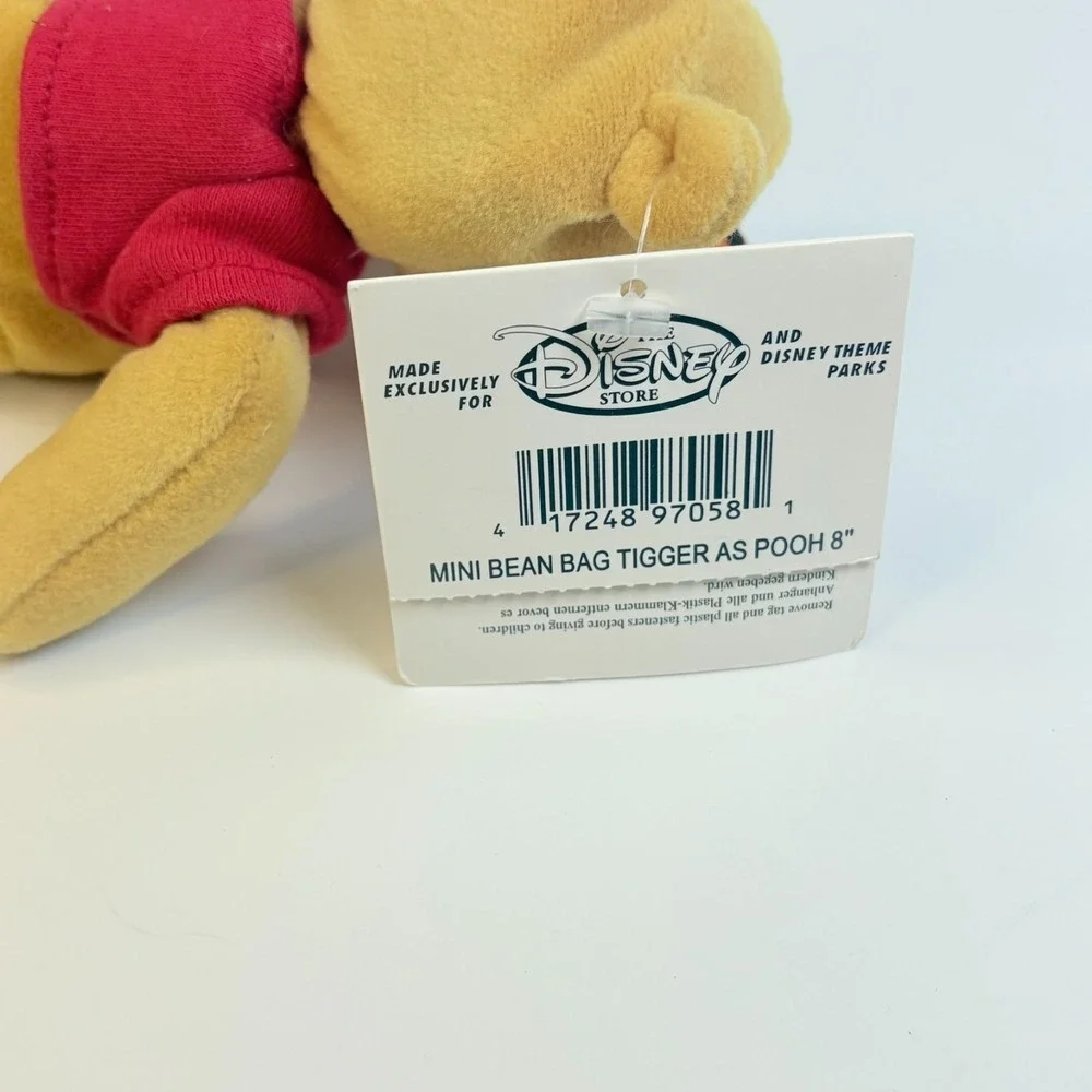 Disney Pooh Tigger Costume Mini Bean Plush Set 1999 Tags